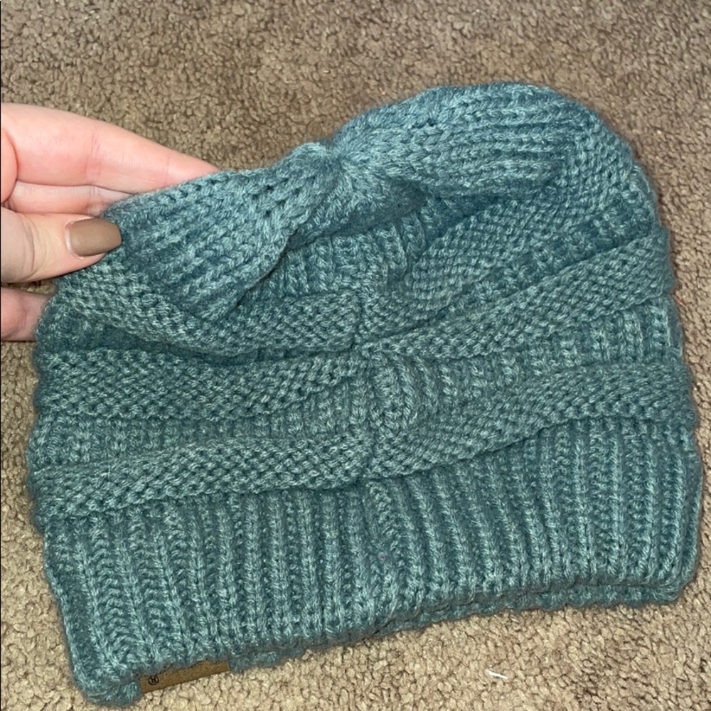 C.C. Blue Beanie - Picture 3 of 3